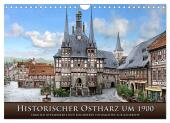 Historischer Ostharz um 1900 (Wandkalender 2025 DIN A4 quer), CALVENDO Monatskalender