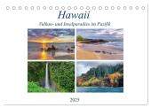Hawaii - Vulkan- und Inselparadies im Pazifik (Tischkalender 2025 DIN A5 quer), CALVENDO Monatskalender