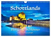 Schottlands Burgen und Schlösser (Wandkalender 2025 DIN A4 quer), CALVENDO Monatskalender