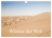 Wüsten der Welt (Wandkalender 2025 DIN A4 quer), CALVENDO Monatskalender