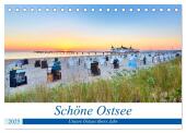 Schöne Ostsee - Impressionen übers Jahr (Tischkalender 2025 DIN A5 quer), CALVENDO Monatskalender