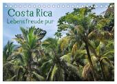 Costa Rica - Lebensfreude pur (Tischkalender 2025 DIN A5 quer), CALVENDO Monatskalender
