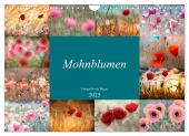 Mohnblumen - Fotografie mit Magie (Wandkalender 2025 DIN A4 quer), CALVENDO Monatskalender