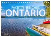 Facettenreiches Ontario (Tischkalender 2025 DIN A5 quer), CALVENDO Monatskalender