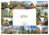 Jena Impressionen (Tischkalender 2025 DIN A5 quer), CALVENDO Monatskalender