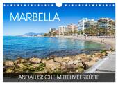 Marbella - andalusische Mittelmeerküste (Wandkalender 2025 DIN A4 quer), CALVENDO Monatskalender