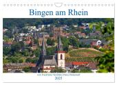 Bingen am Rhein vom Frankfurter Taxifahrer Petrus Bodenstaff (Wandkalender 2025 DIN A4 quer), CALVENDO Monatskalender