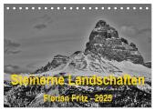 Steinerne Landschaften in Südtirol (Tischkalender 2025 DIN A5 quer), CALVENDO Monatskalender