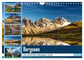 Tiroler Bergseen (Wandkalender 2025 DIN A4 quer), CALVENDO Monatskalender