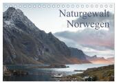 Naturgewalt Norwegen (Tischkalender 2025 DIN A5 quer), CALVENDO Monatskalender