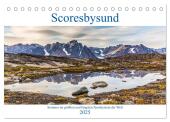 Scoresbysund - Sommer im größten und längsten Fjordsystem der Welt (Tischkalender 2025 DIN A5 quer), CALVENDO Monatskale