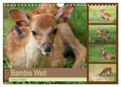 Bambis Welt (Wandkalender 2025 DIN A4 quer), CALVENDO Monatskalender