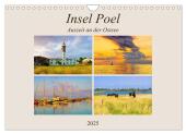 Insel Poel - Auszeit an der Ostsee (Wandkalender 2025 DIN A4 quer), CALVENDO Monatskalender
