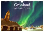 Grönland - Atem der Arktis (Wandkalender 2025 DIN A4 quer), CALVENDO Monatskalender