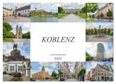 Koblenz Stadtansichten (Wandkalender 2025 DIN A4 quer), CALVENDO Monatskalender