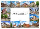 Forchheim Impressionen (Wandkalender 2025 DIN A4 quer), CALVENDO Monatskalender
