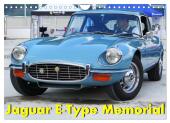 Jaguar E-Type Memorial (Wandkalender 2025 DIN A4 quer), CALVENDO Monatskalender
