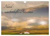 Island - märchenhafte Ansichten (Wandkalender 2025 DIN A4 quer), CALVENDO Monatskalender