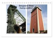 Bergwerk West Kamp-Lintfort (Tischkalender 2025 DIN A5 quer), CALVENDO Monatskalender