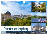 Chemnitz und Umgebung (Wandkalender 2025 DIN A4 quer), CALVENDO Monatskalender