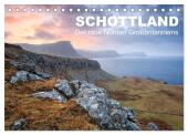 Schottland: Der raue Norden Großbritanniens (Tischkalender 2025 DIN A5 quer), CALVENDO Monatskalender