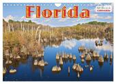 GEOclick calendar: Florida (Wandkalender 2025 DIN A4 quer), CALVENDO Monatskalender