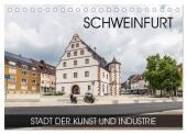 Schweinfurt - Stadt der Kunst und Industrie (Tischkalender 2025 DIN A5 quer), CALVENDO Monatskalender