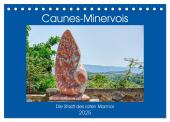 Caunes-Minervois - Die Stadt des roten Marmor (Tischkalender 2025 DIN A5 quer), CALVENDO Monatskalender