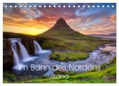 Im Bann des Nordens - Island (Tischkalender 2025 DIN A5 quer), CALVENDO Monatskalender