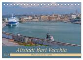 Altstadt Bari Vecchia (Tischkalender 2025 DIN A5 quer), CALVENDO Monatskalender
