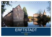ERFTSTADT - Burgen und Bürgerhäuser (Tischkalender 2025 DIN A5 quer), CALVENDO Monatskalender