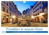 Frankfurt in neuem Glanz vom Taxifahrer Petrus Bodenstaff (Wandkalender 2025 DIN A4 quer), CALVENDO Monatskalender