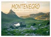 Montenegro - Im Land der schwarzen Berge (Wandkalender 2025 DIN A4 quer), CALVENDO Monatskalender