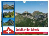 Gesichter der Schweiz - Walliser Weiden (Wandkalender 2025 DIN A4 quer), CALVENDO Monatskalender