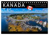 Kanada - eine Reise durch Kanadas einzigartige Provinzen und Territorien (Tischkalender 2025 DIN A5 quer), CALVENDO Mona
