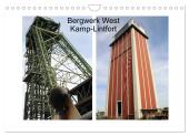 Bergwerk West Kamp-Lintfort (Wandkalender 2025 DIN A4 quer), CALVENDO Monatskalender