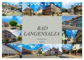 Bad Langensalza Impressionen (Tischkalender 2025 DIN A5 quer), CALVENDO Monatskalender