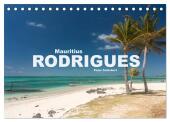 Mauritius - Rodrigues (Tischkalender 2025 DIN A5 quer), CALVENDO Monatskalender
