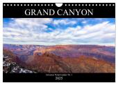 GRAND CANYON - Einblicke (Wandkalender 2025 DIN A4 quer), CALVENDO Monatskalender