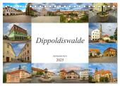 Dippoldiswalde Impressionen (Tischkalender 2025 DIN A5 quer), CALVENDO Monatskalender