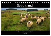 Schottland - Impressionen von magischen Orten (Tischkalender 2025 DIN A5 quer), CALVENDO Monatskalender