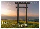 Licht im Allgäu - Traumhafte Landschaften (Tischkalender 2025 DIN A5 quer), CALVENDO Monatskalender