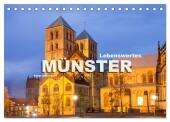 Lebenswertes Münster (Tischkalender 2025 DIN A5 quer), CALVENDO Monatskalender