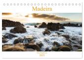 Madeira - eine Rundreise (Tischkalender 2025 DIN A5 quer), CALVENDO Monatskalender