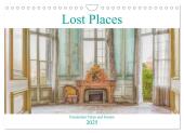Lost Places - Faszination Türen und Fenster (Wandkalender 2025 DIN A4 quer), CALVENDO Monatskalender