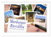 Marburger Ansichten (Wandkalender 2025 DIN A4 quer), CALVENDO Monatskalender