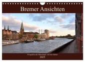 Bremer Ansichten (Wandkalender 2025 DIN A4 quer), CALVENDO Monatskalender