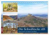 Die Schwäbische Alb - Impressionen aus Herbst und Winter (Tischkalender 2025 DIN A5 quer), CALVENDO Monatskalender