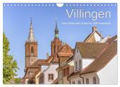 Villingen - historische und moderne Zähringerstadt (Wandkalender 2025 DIN A4 quer), CALVENDO Monatskalender