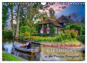 Reise durch die Niederlande - Giethoorn in der Provinz Overijssel (Wandkalender 2025 DIN A4 quer), CALVENDO Monatskalend